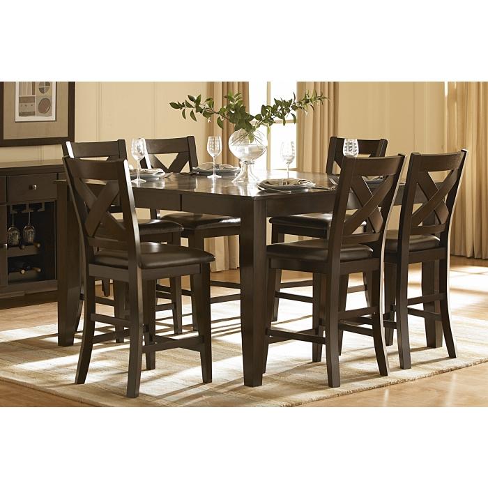 Crown Point Counter Height Table - Furniture 4 Less Outlet (Salinas,CA)