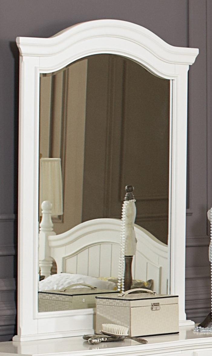 Clementine Mirror in White B1799-6 - Furniture 4 Less Outlet (Salinas,CA)