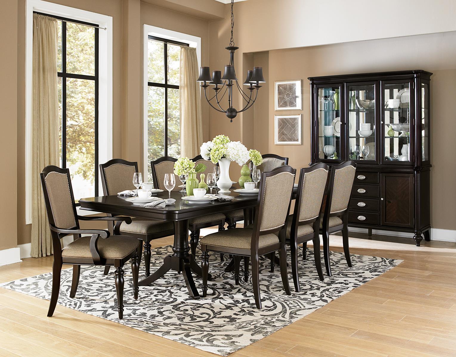 Marston Arm Chair in Dark Cherry (Set of 2) 2615DCA - Furniture 4 Less Outlet (Salinas,CA)
