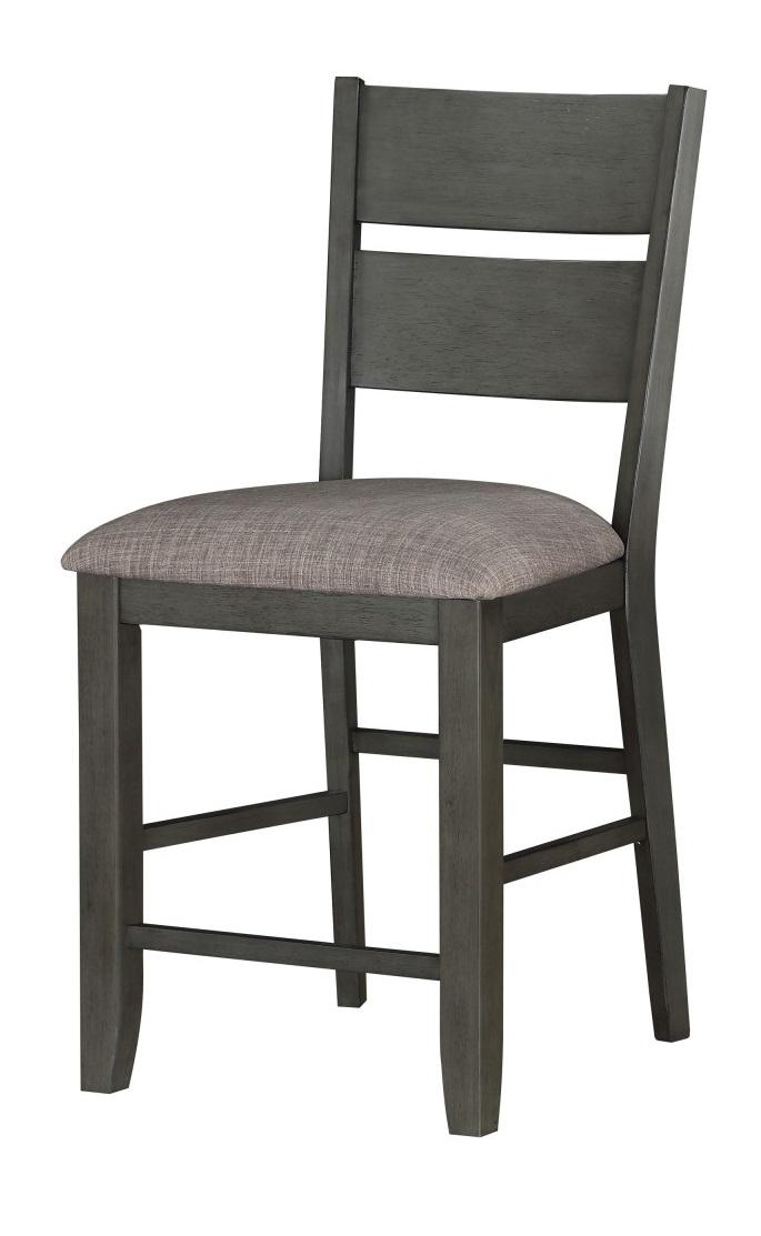 Baresford Counter Height Chair in Gray (Set of 2) - Furniture 4 Less Outlet (Salinas,CA)