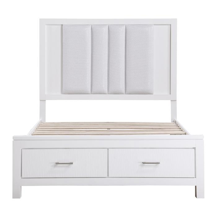 Prism (3) California King Platform Bed with Footboard Storage - Furniture 4 Less Outlet (Salinas,CA)