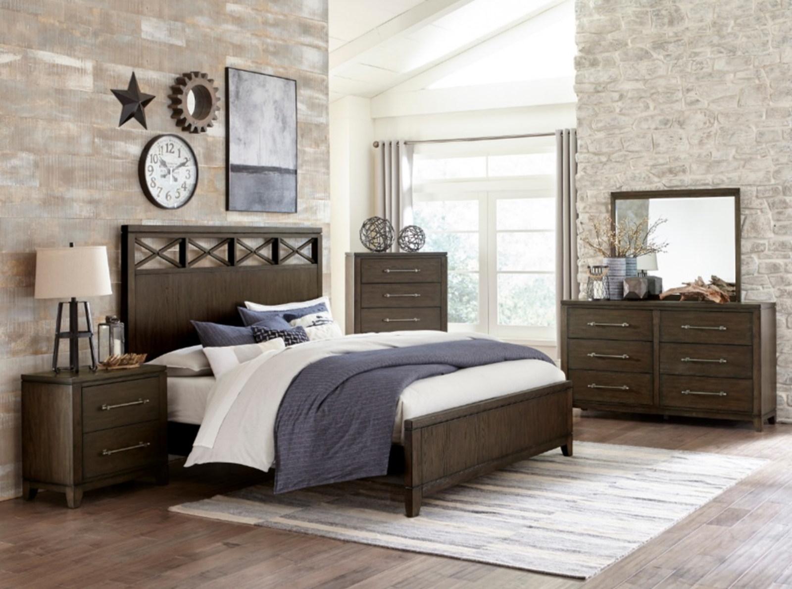 Griggs Nightstand in Dark Brown 1669-4 - Furniture 4 Less Outlet (Salinas,CA)