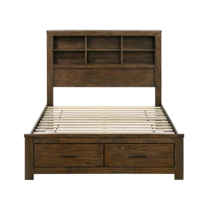 1592K-1EK-Bedroom (3) Eastern King Platform Bed with Footboard Storage - Furniture 4 Less Outlet (Salinas,CA)