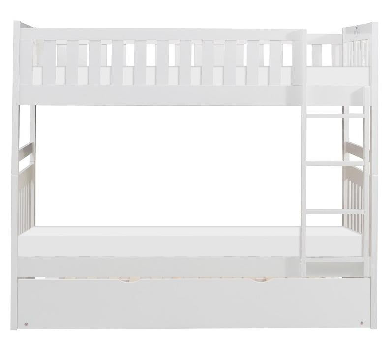 Galen Twin Trundle in White B2053W-R - Furniture 4 Less Outlet (Salinas,CA)