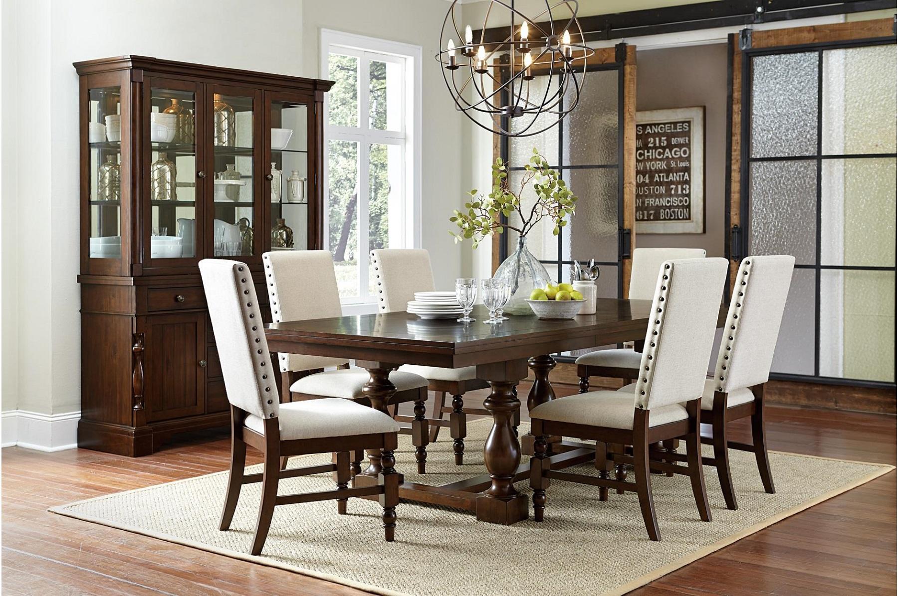 Yates Side Chair in Dark Oak (Set of 2) - Furniture 4 Less Outlet (Salinas,CA)