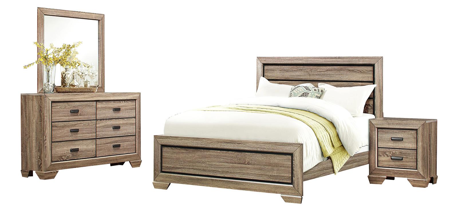 Beechnut 2 Drawer Nightstand in Natural 1904-4 - Furniture 4 Less Outlet (Salinas,CA)