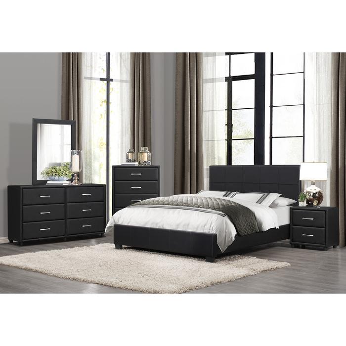 Lorenzi (2)Eastern King Platform Bed - Furniture 4 Less Outlet (Salinas,CA)