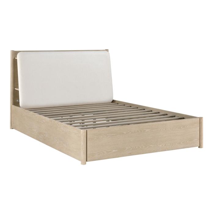 1313NK-1EK-Bedroom (3) Eastern King Platform Bed with Footboard Storage - Furniture 4 Less Outlet (Salinas,CA)