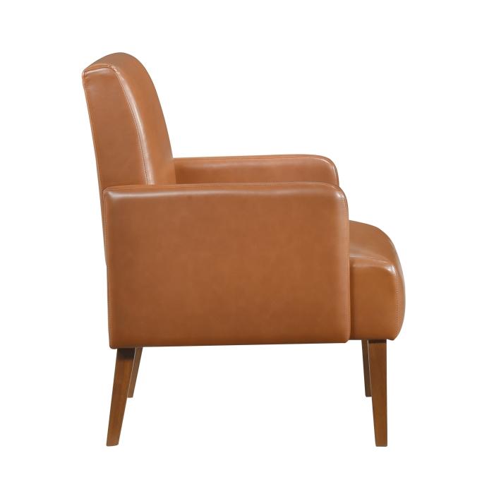 1246BRW-1-Seating Accent Chair - Furniture 4 Less Outlet (Salinas,CA)