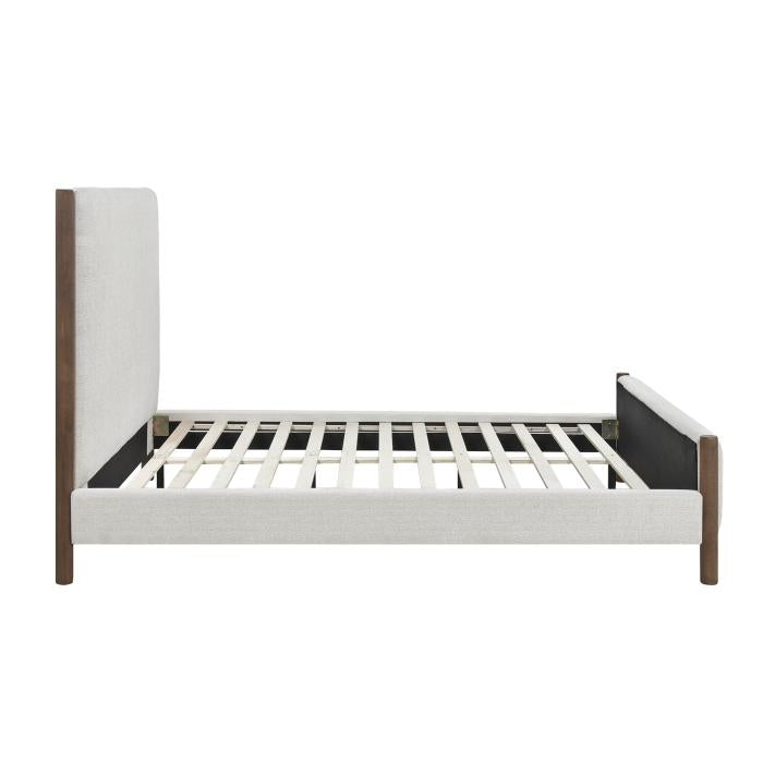 1587-1-Bedroom (2) Queen Platform Bed - Furniture 4 Less Outlet (Salinas,CA)
