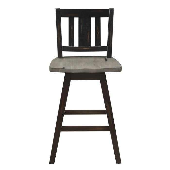 5602-24BKS2 - Swivel Counter Height Chair - Furniture 4 Less Outlet (Salinas,CA)