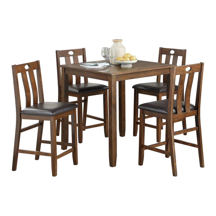 5746-36 - 5-Piece Pack Counter Height Set - Furniture 4 Less Outlet (Salinas,CA)