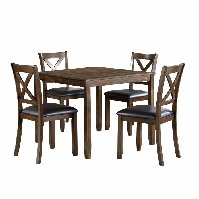 5838CH-5P - 5-Piece Pack Dinette Set - Furniture 4 Less Outlet (Salinas,CA)