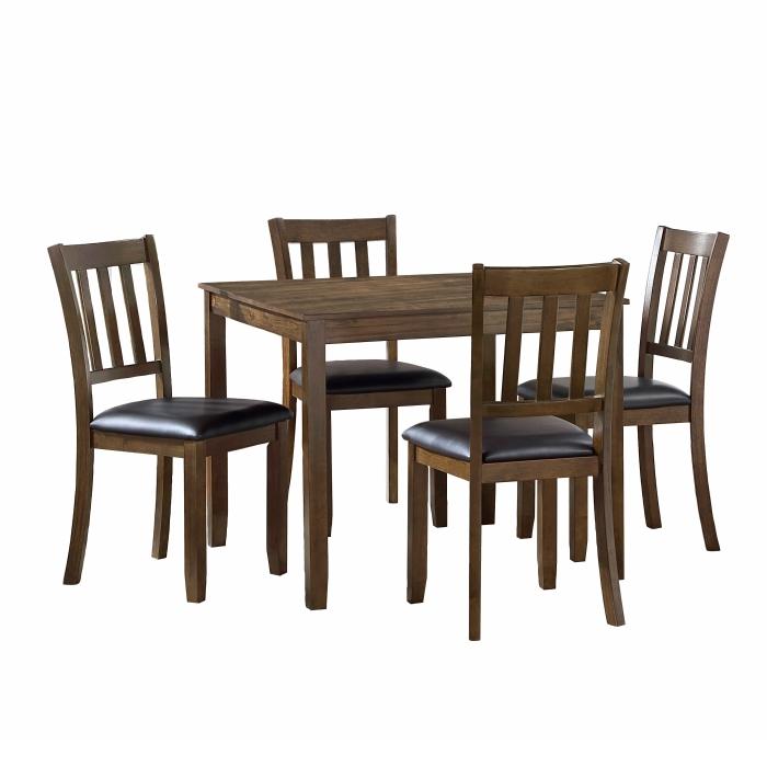 5839CH-5P - 5-Piece Pack Dinette Set - Furniture 4 Less Outlet (Salinas,CA)