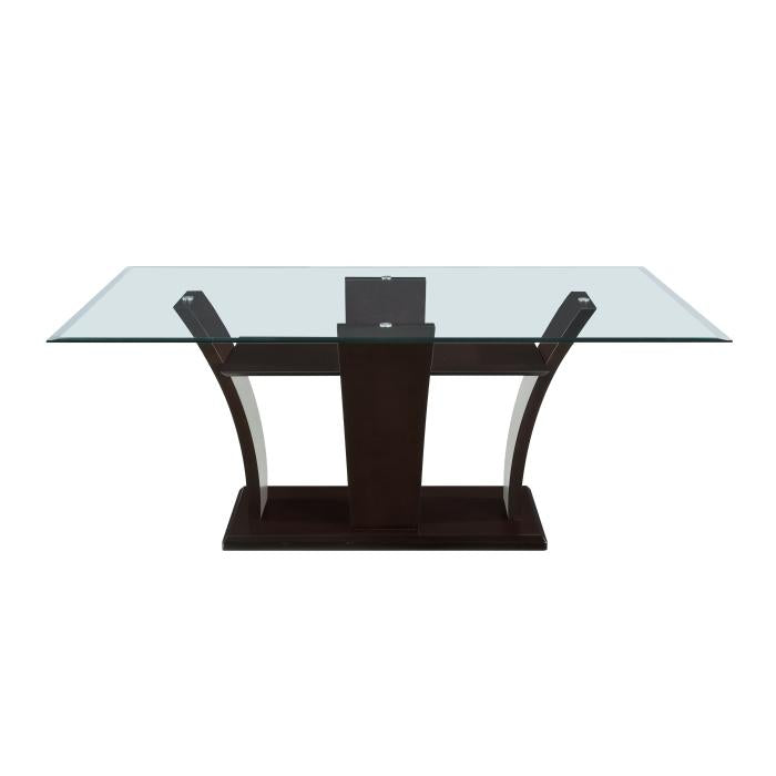 710-72 - (3)Dining Table, Glass Top - Furniture 4 Less Outlet (Salinas,CA)