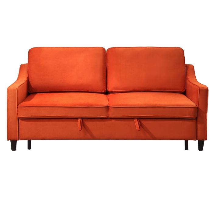 9428RN-3CL - Convertible Studio Sofa with Pull-out Bed - Furniture 4 Less Outlet (Salinas,CA)