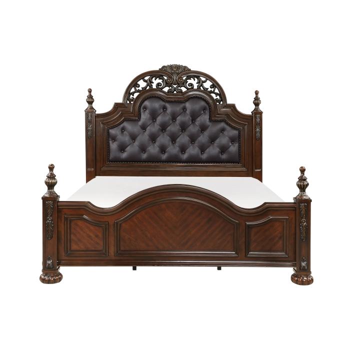 Adelina (4) Queen Bed - Furniture 4 Less Outlet (Salinas,CA)