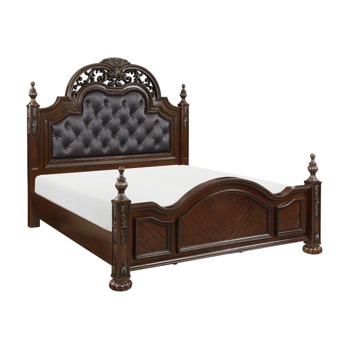 Adelina (4) Queen Bed - Furniture 4 Less Outlet (Salinas,CA)
