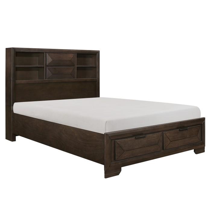 Chesky (3)California King Platform Bed with Footboard Storage - Furniture 4 Less Outlet (Salinas,CA)
