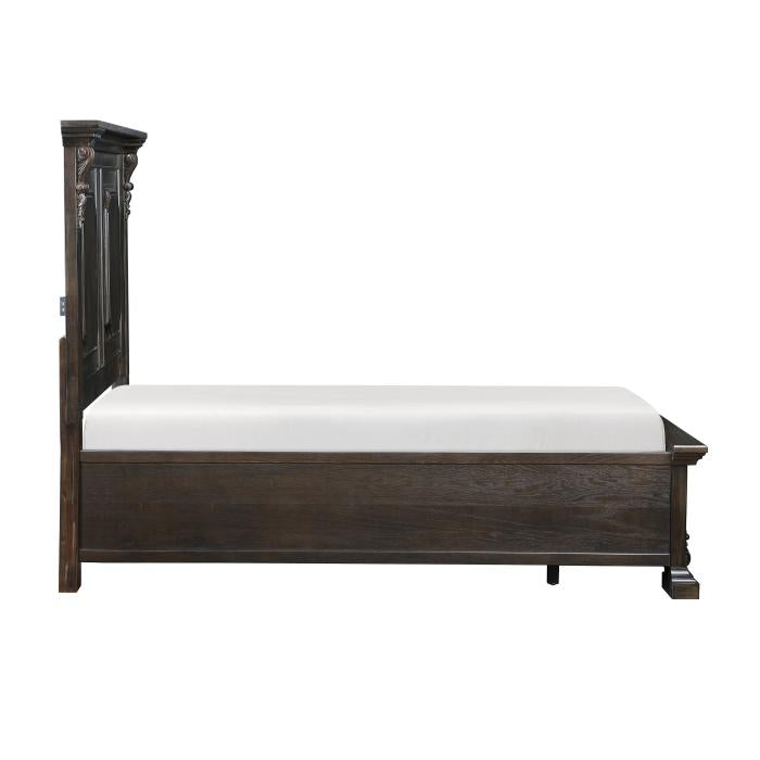Cornwall (3) California King Platform Bed with Footboard Storage - Furniture 4 Less Outlet (Salinas,CA)