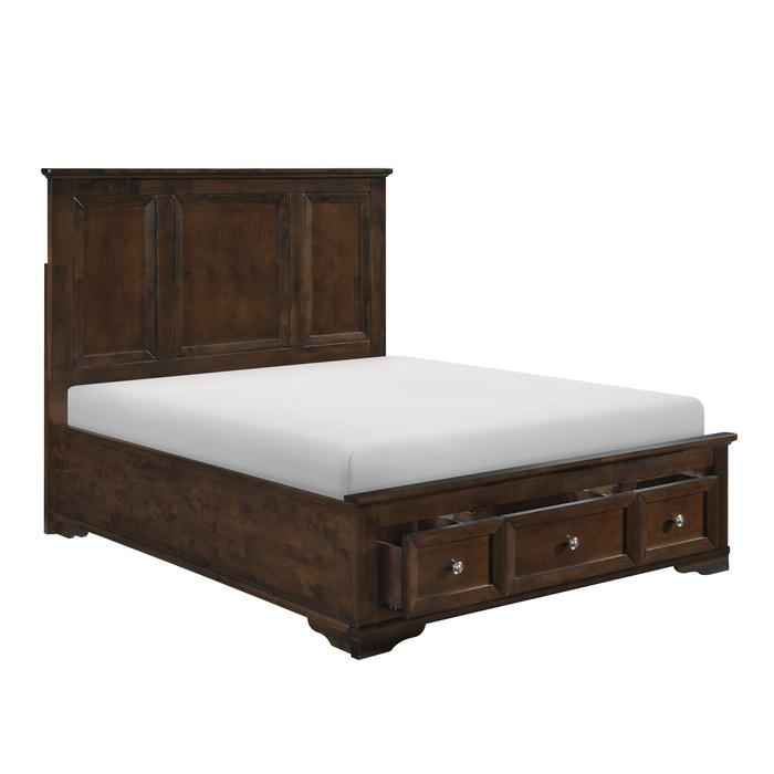 Eunice (3)California King Platform Bed with Footboard Storage - Furniture 4 Less Outlet (Salinas,CA)