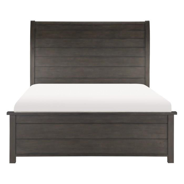 Hebron (3) Eastern King Sleigh Bed - Furniture 4 Less Outlet (Salinas,CA)