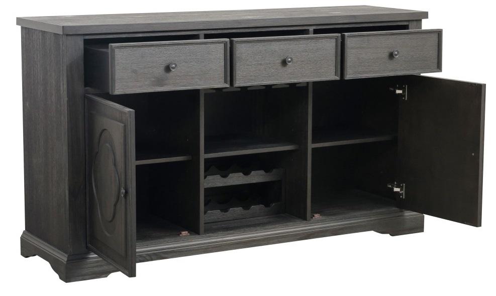 Arasina Server in Dark Pewter 5559N-40 - Furniture 4 Less Outlet (Salinas,CA)