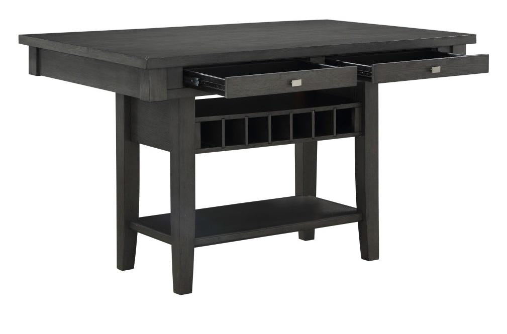Baresford Counter Height Table in Gray 5674-36 - Furniture 4 Less Outlet (Salinas,CA)