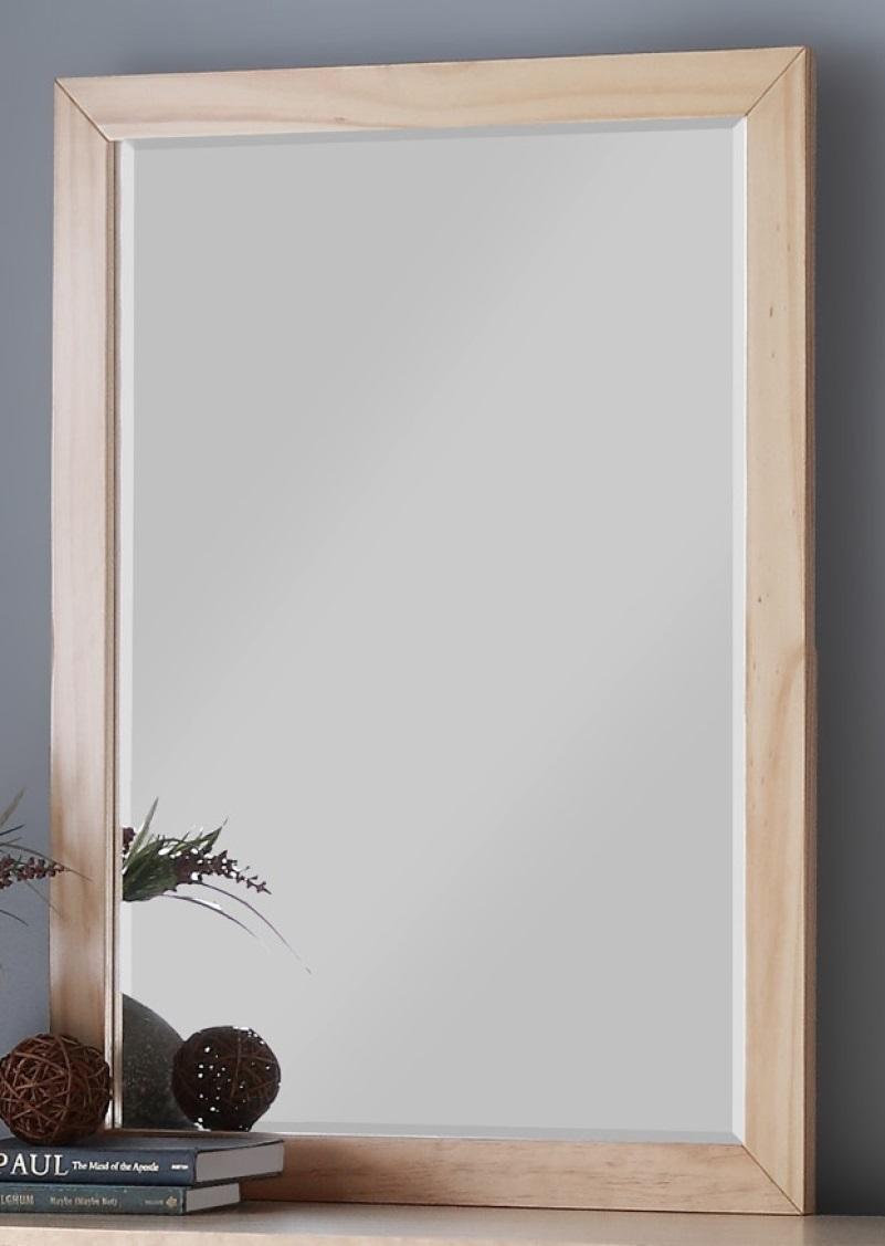 Bartly Mirror in Natural B2043-6 - Furniture 4 Less Outlet (Salinas,CA)
