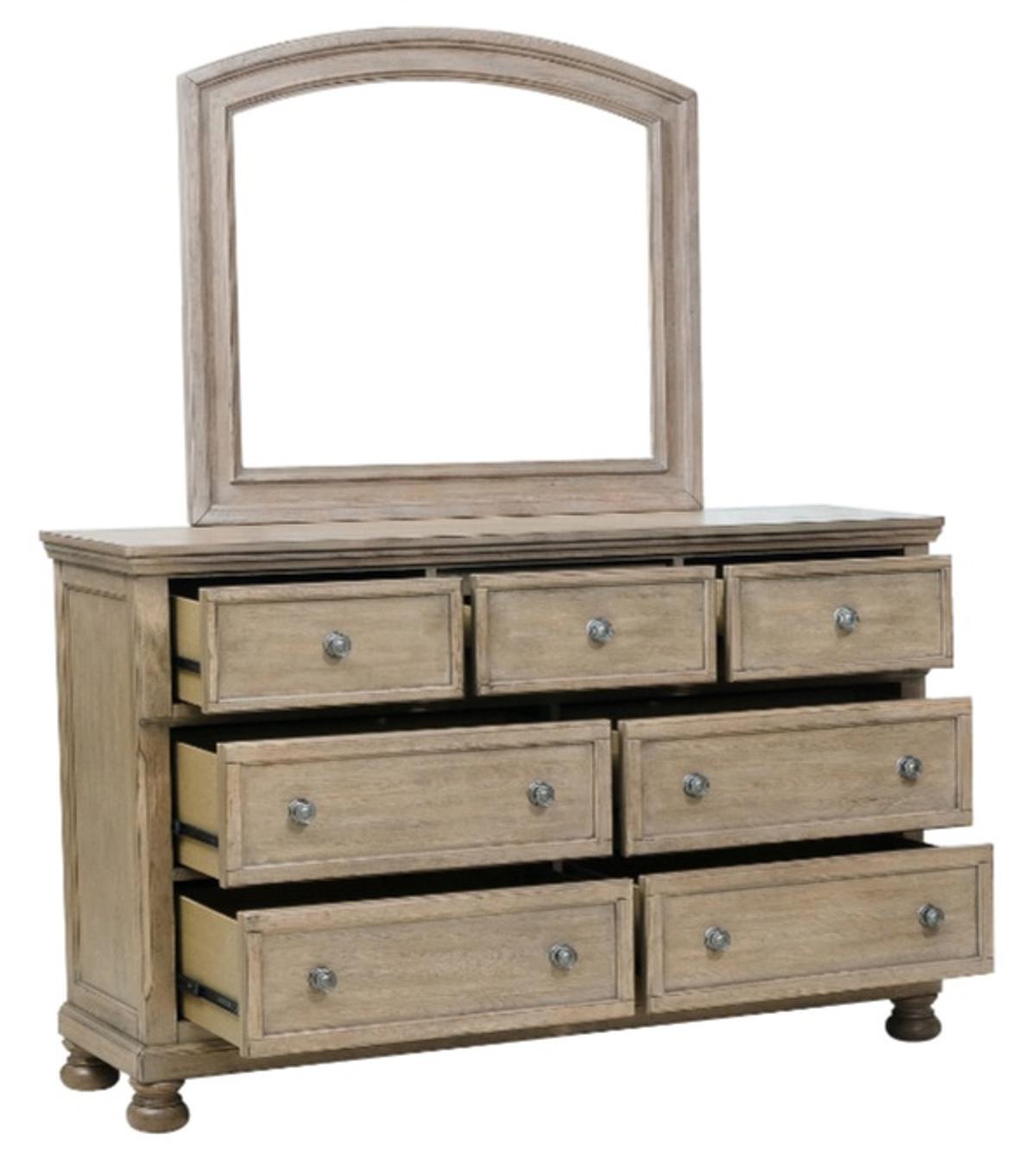 Bethel Dresser in Gray 2259GY-5 - Furniture 4 Less Outlet (Salinas,CA)