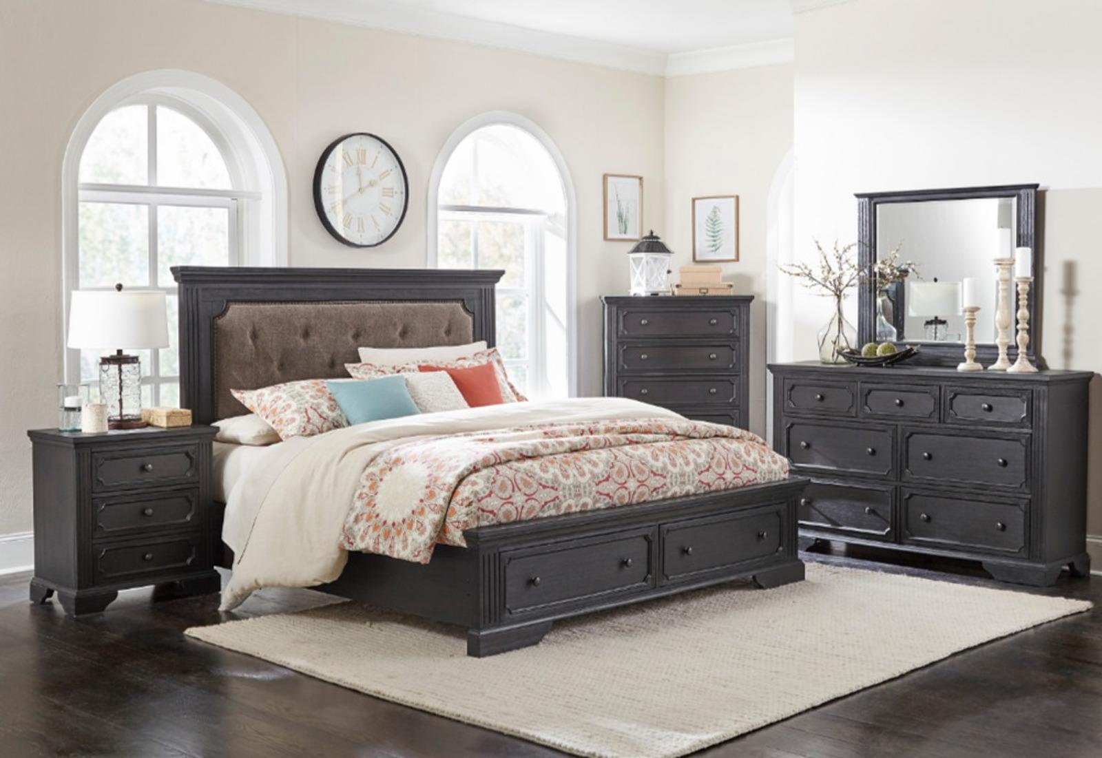 Bolingbrook Nightstand in Coffee 1647-4 - Furniture 4 Less Outlet (Salinas,CA)