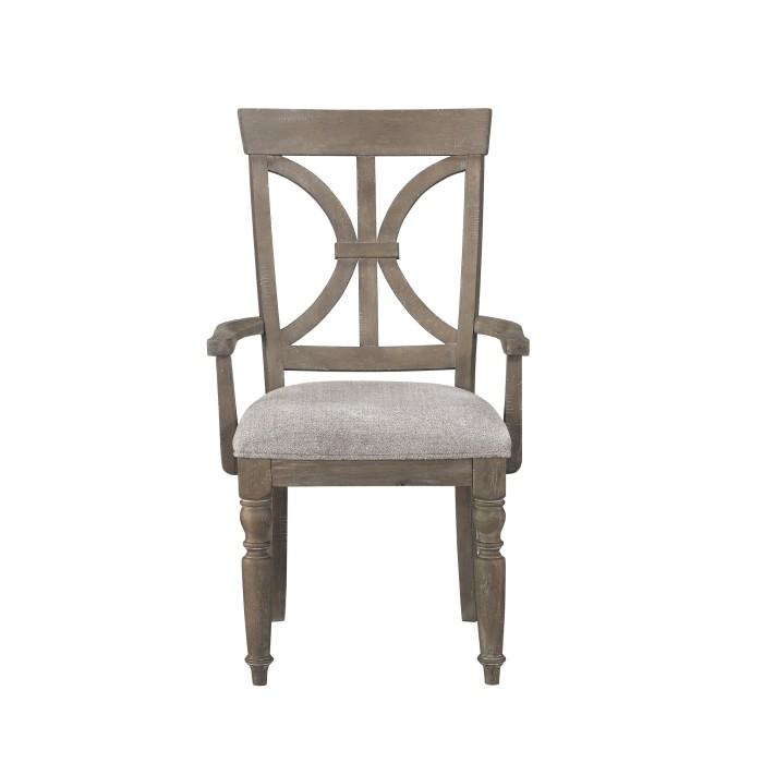 Cardano Arm Chair in Light Brown(Set of 2) - Furniture 4 Less Outlet (Salinas,CA)