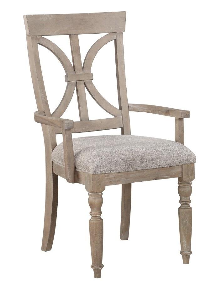 Cardano Arm Chair in Light Brown(Set of 2) - Furniture 4 Less Outlet (Salinas,CA)