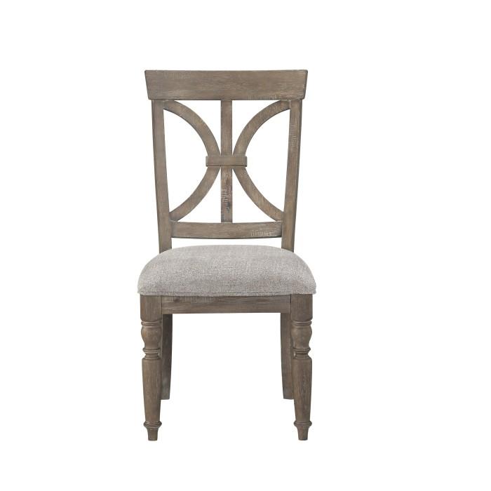 Cardano Side Chair in Light Brown (Set of 2) - Furniture 4 Less Outlet (Salinas,CA)