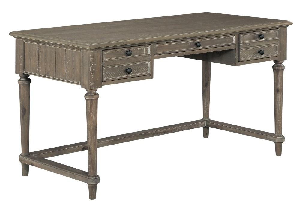 Cardano Writing Desk w/ 3 Working Drawers in Brown 1689BR-16 - Furniture 4 Less Outlet (Salinas,CA)