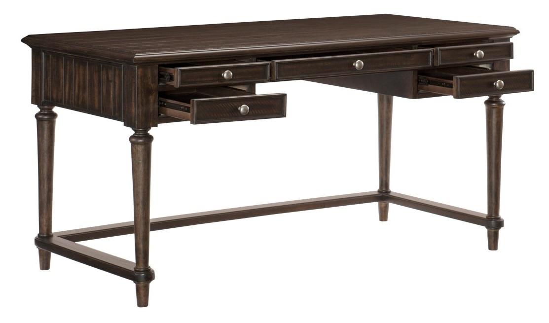 Cardano Writing Desk w/ 3 Working Drawers in Charcoal 1689-16 - Furniture 4 Less Outlet (Salinas,CA)