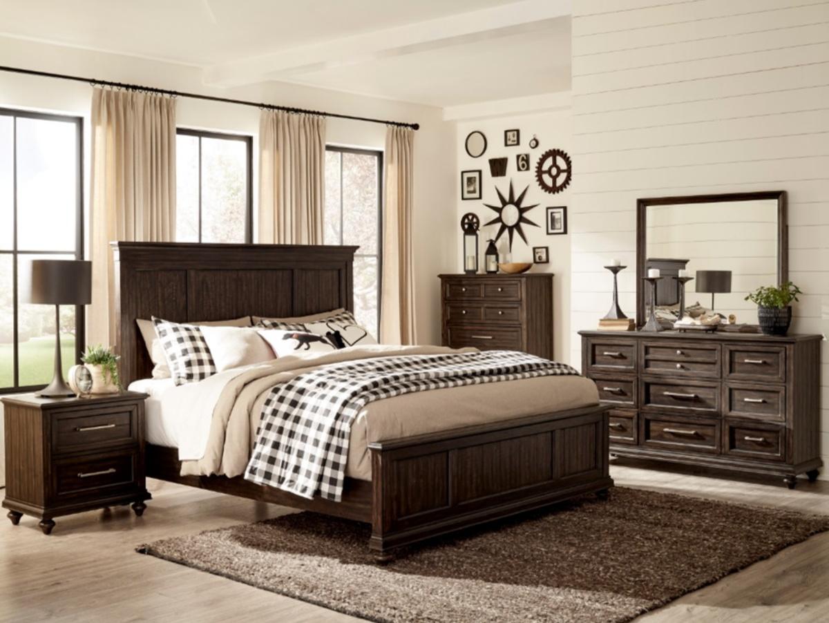 Cardona Chest in Driftwood Charcoal 1689-9 - Furniture 4 Less Outlet (Salinas,CA)