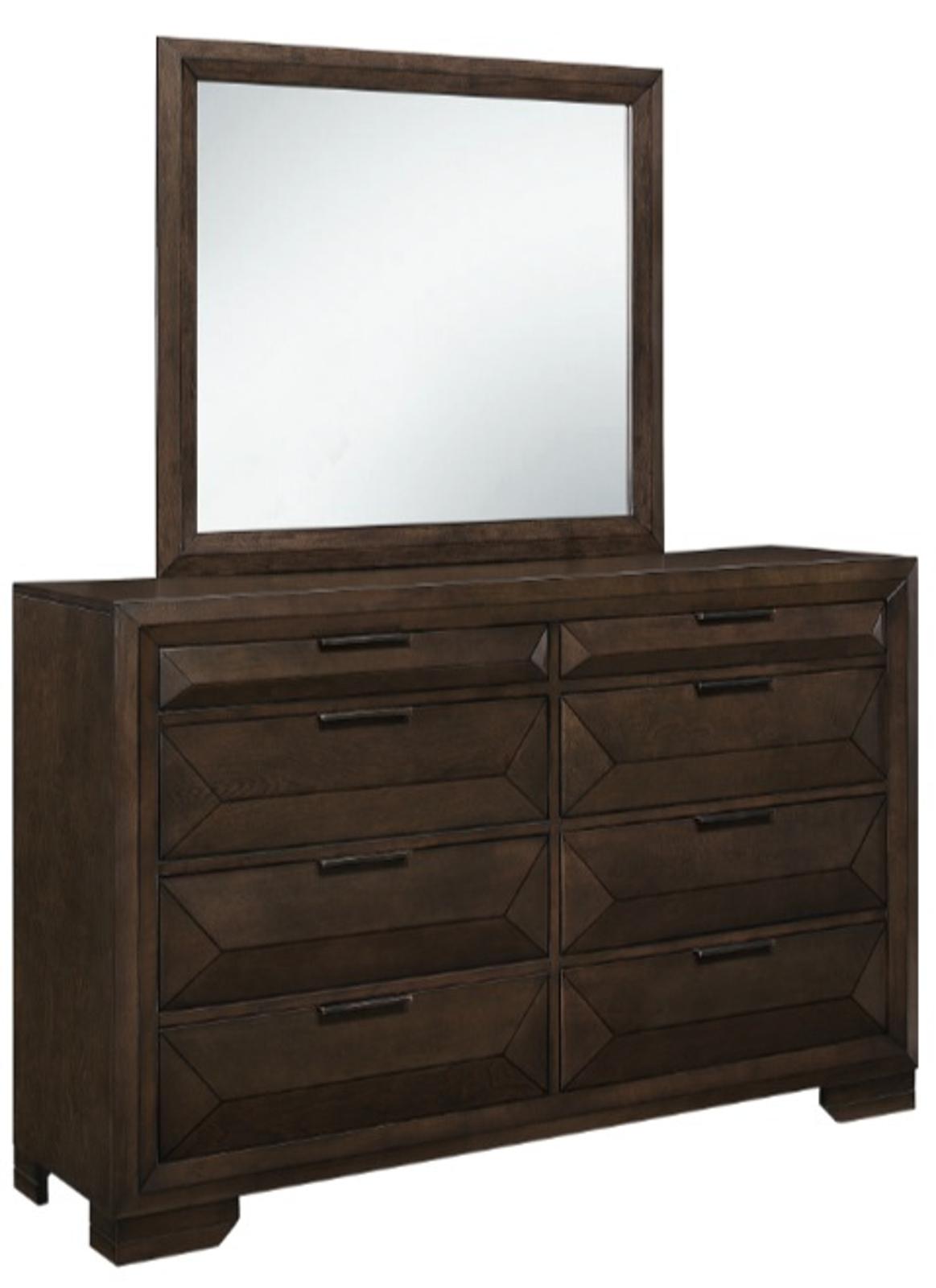 Chesky Dresser in Warm Espresso 1753-5 - Furniture 4 Less Outlet (Salinas,CA)