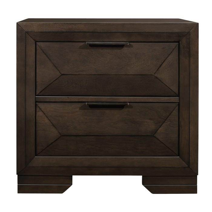 Chesky Nightstand in Warm Espresso 1753-4 - Furniture 4 Less Outlet (Salinas,CA)