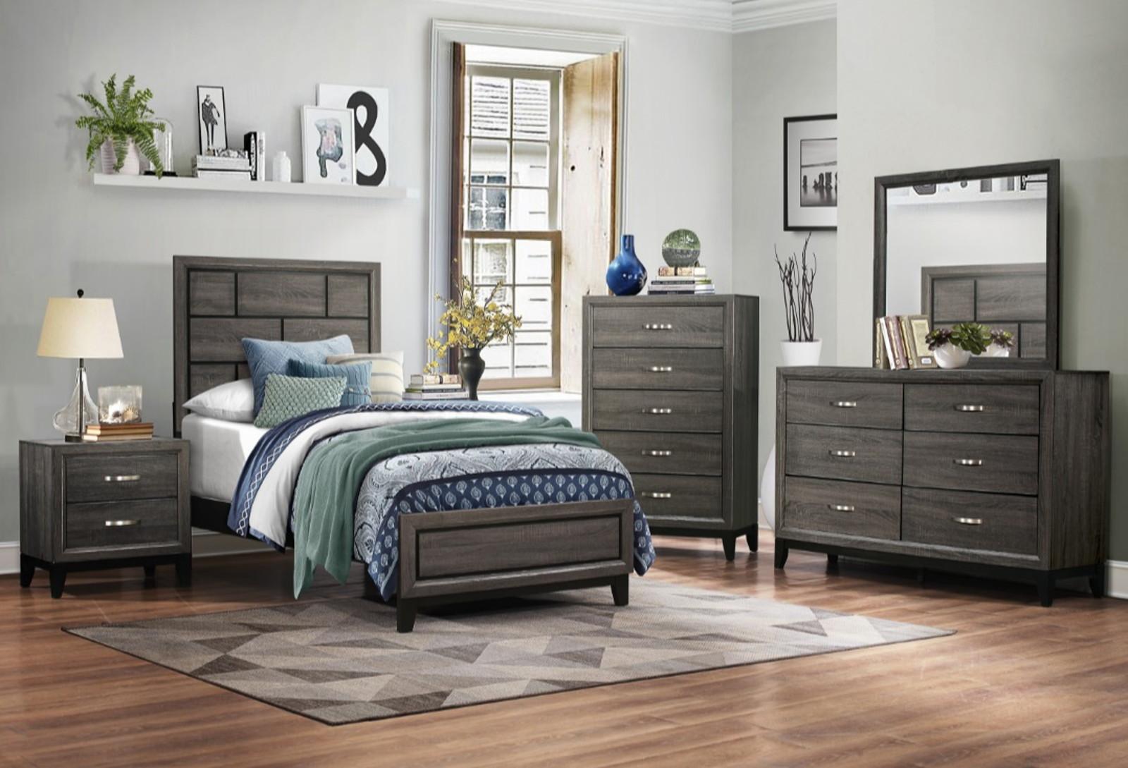 Davi Mirror in Gray 1645-6 - Furniture 4 Less Outlet (Salinas,CA)