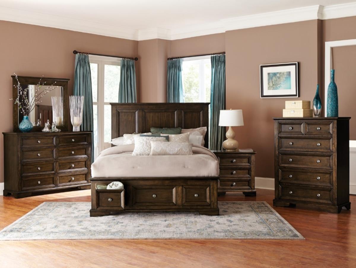 Eunice Nightstand in Espresso 1844DC-4 - Furniture 4 Less Outlet (Salinas,CA)