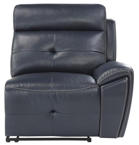 Avenue Right Side Reclining Chair in Navy 9469NVB-RR - Furniture 4 Less Outlet (Salinas,CA)