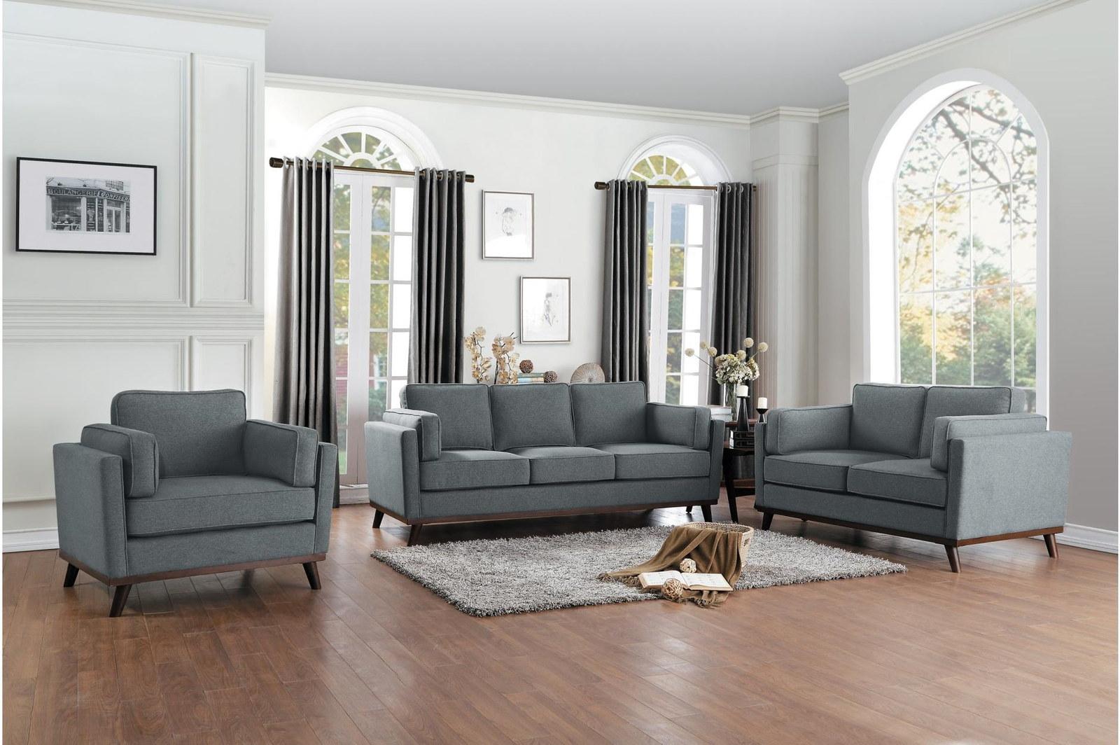 Bedos Chair in Gray - Furniture 4 Less Outlet (Salinas,CA)