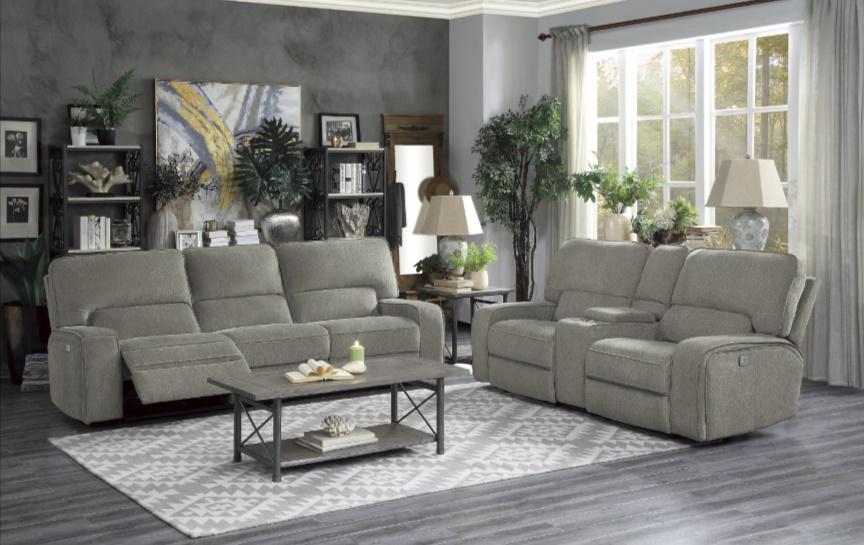 Borneo Double Reclining Loveseat in Mocha - Furniture 4 Less Outlet (Salinas,CA)