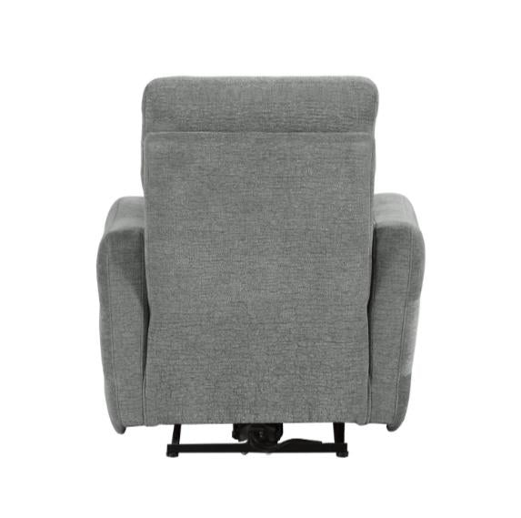 Edition Power Lay Flat Reclining Chair in Dove Grey 9804DV-1PWH - Furniture 4 Less Outlet (Salinas,CA)