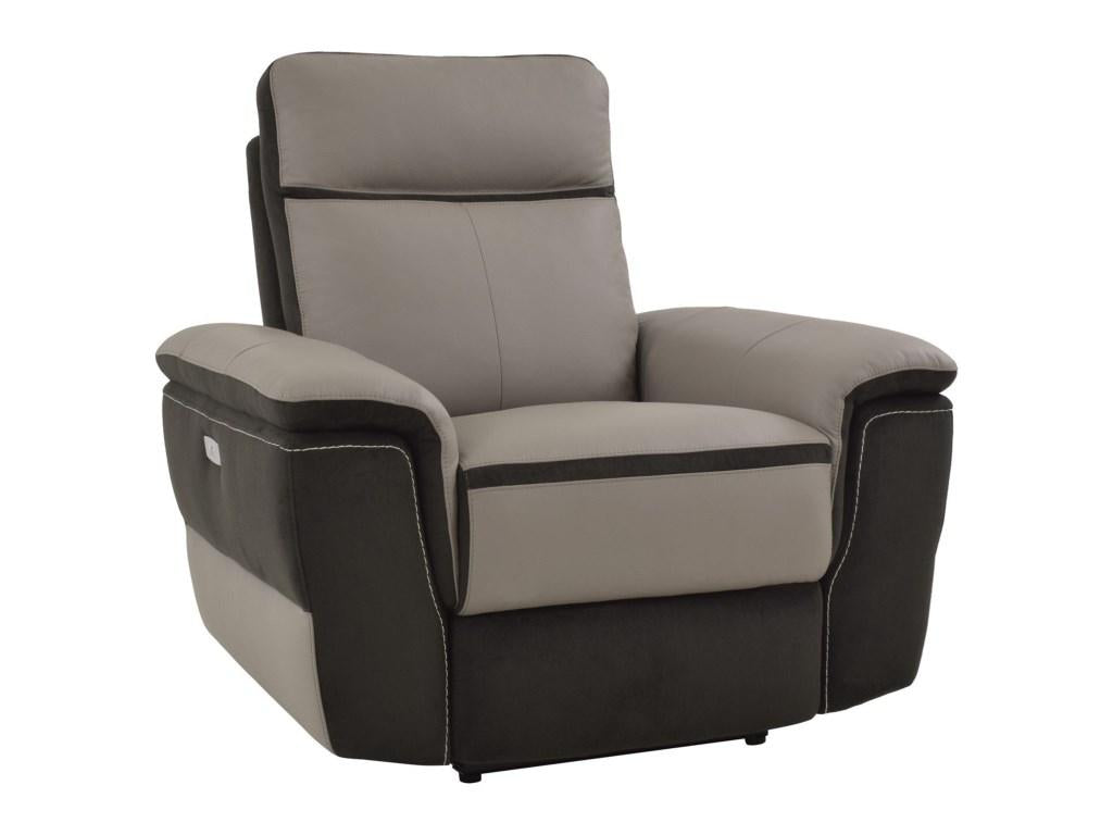 Laertes Power Reclining Chair in Taupe Gray 8318-1PW - Furniture 4 Less Outlet (Salinas,CA)