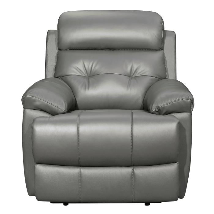Lambent Double Reclining Chair in Gray - Furniture 4 Less Outlet (Salinas,CA)