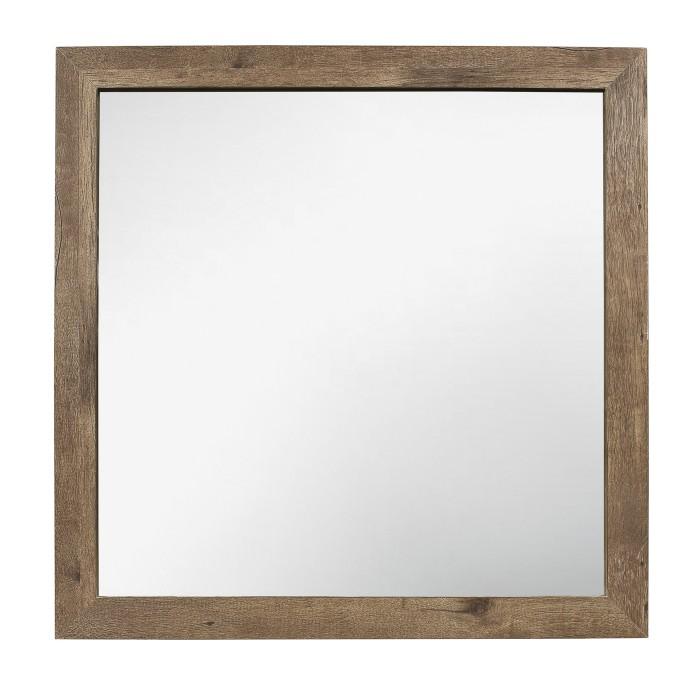 Mandan Mirror in Weathered Pine 1910-6 - Furniture 4 Less Outlet (Salinas,CA)