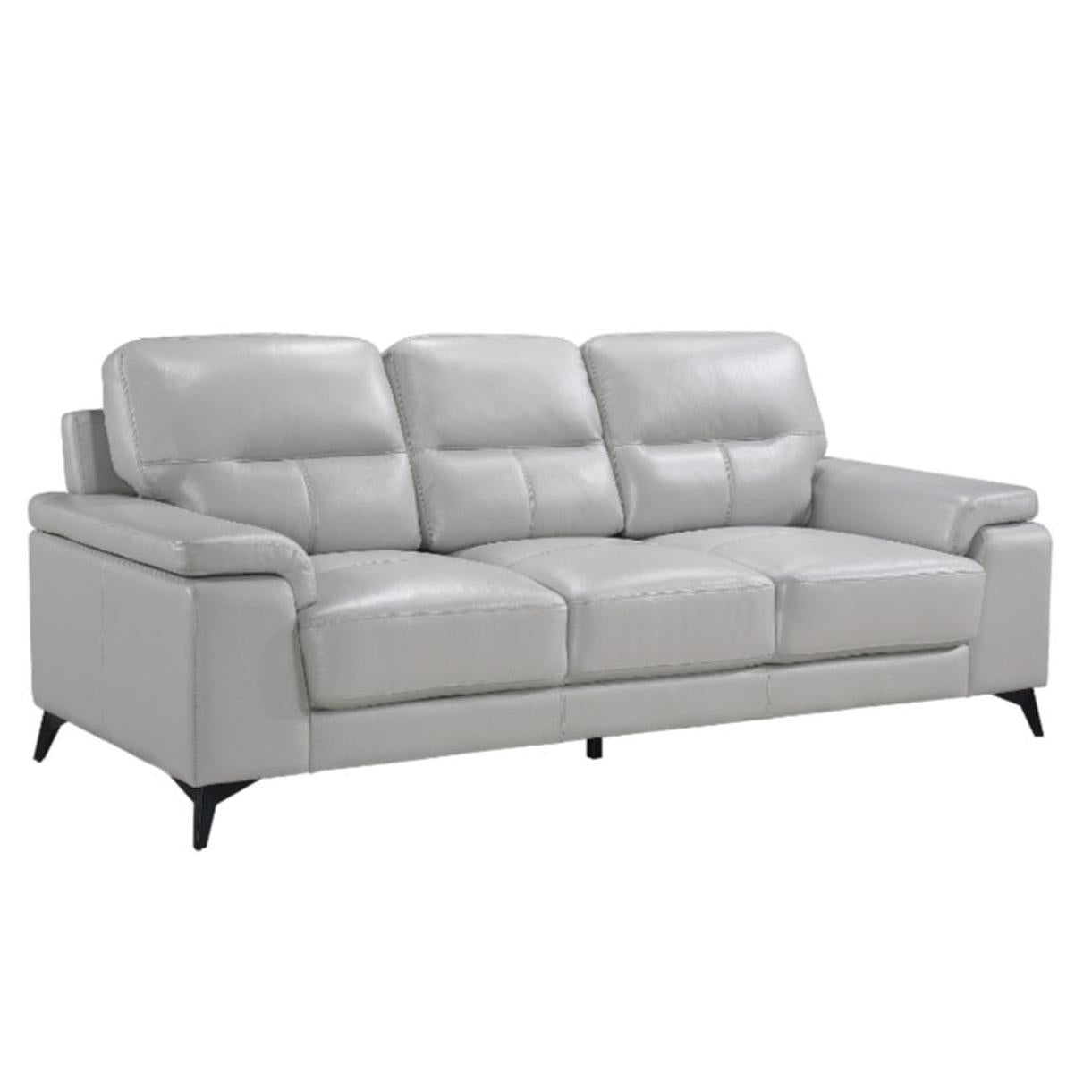 Mischa Sofa in Silver Gray 9514SVE-3 - Furniture 4 Less Outlet (Salinas,CA)