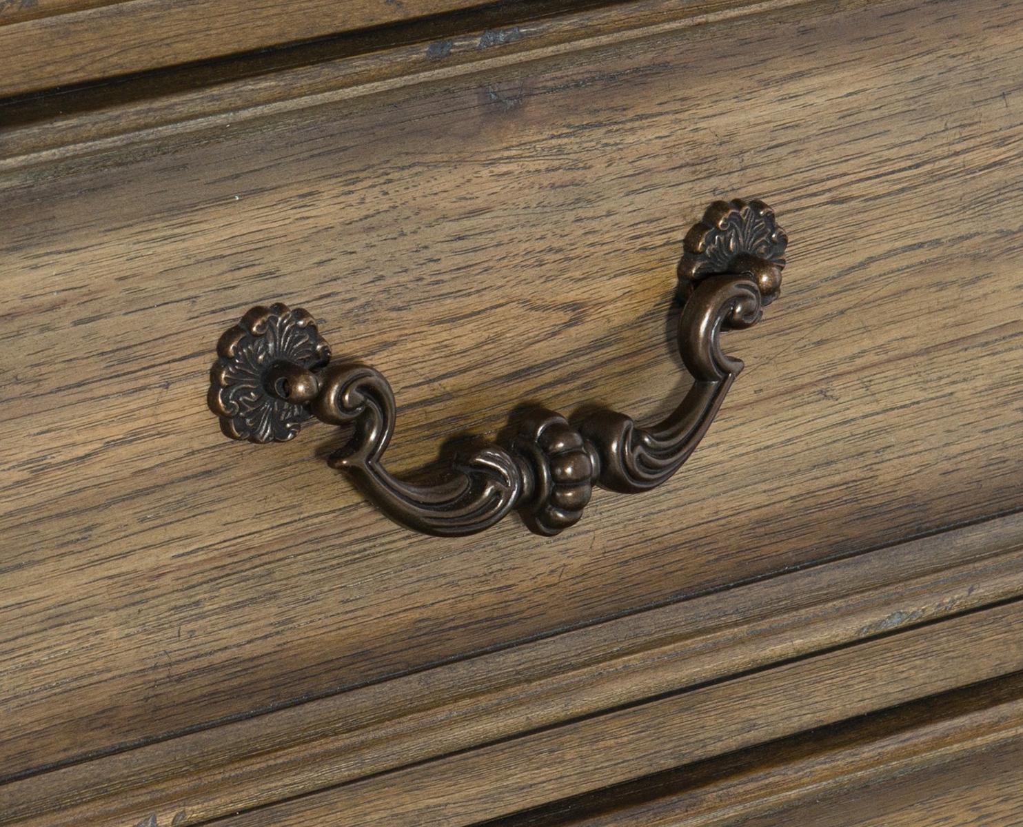Rachelle 3 Drawer Nightstand in Weathered Pecan 1693-4 - Furniture 4 Less Outlet (Salinas,CA)